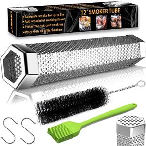 12" Smoke Tube for Pellet Grill and BBQ