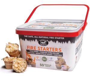 Fire Starter Pods - Great for BBQs and Campfires