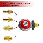 Adjustable Propane Regulator with Hose Conversion Kit