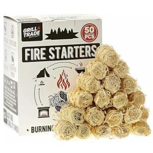 Fire Starters - 50 Pine Wood Wax Starters