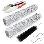 2-Pack 12" Pellet Smoker Tubes for Grilling