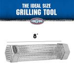 Kingsford 8-Inch Stainless Steel Smoking Tube