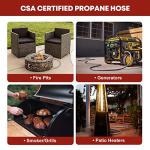 GasXpert 12ft Natural Gas Conversion Kit for Grills