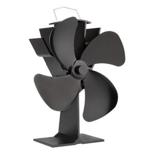 Heat-Powered Stove Fan for Fireplaces and Wood Stoves