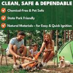 Fire Starter Pods - Great for BBQs and Campfires