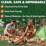 Fire Starter Pods for BBQs and Campfires