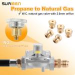 Natural Gas/Propane Grill Conversion Kit for Weber