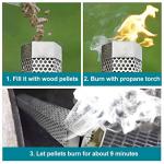 Aushucu 12in Stainless Steel Smoker Tube Set