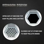 Kampfit 6-Inch Stainless Steel Pellet Smoker Tube