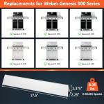Stainless Steel Flavorizer Bars for Weber Genesis Grills