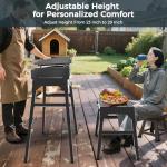 Arribueno Foldable Griddle Stand for Blackstone Grills