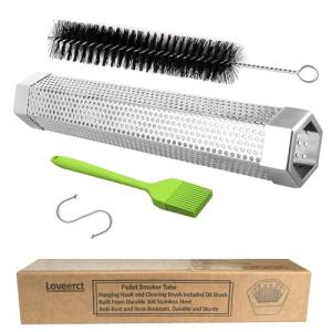 Stainless Steel Pellet Smoker Tube for Grilling