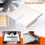 Wood Stove Fan Mounting Bracket for Heaters