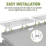 Blackstone Griddle Warming Rack - Heavy Duty Steel