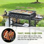 Blackstone Griddle Warming Rack - Heavy Duty Steel