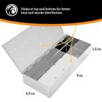 Mountain Grillers BBQ Smoker Box - Stainless Steel