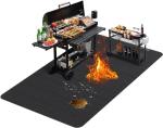 Large Double-Sided BBQ Grill Mat 76 x 52 Inches
