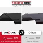 Heavy Duty Adjustable Heat Plate Shield for Grills