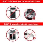 Leship Flavorizer Bars for Weber Spirit Grills