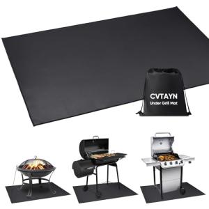Large Grill Mat 60x40 Inch – Fireproof & Protective