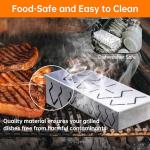 Stainless Steel Smoker Box Set for Grills