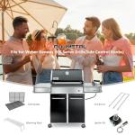 QuliMetal 24.5" Flavorizer Bars for Weber Genesis