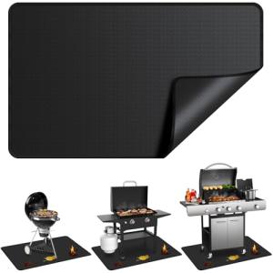 GRIBUDDY Large Double-Sided Grill Mat for Decks