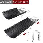 Adjustable Ash Drip Pan for Chargriller Grills