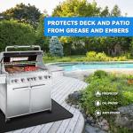 GRIBUDDY Large Double-Sided Grill Mat for Decks