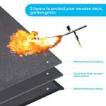 Large Grill Mat 60x40 Inch – Fireproof & Protective