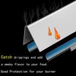 Leship 24.5" Stainless Steel Flavorizer Bars for Weber