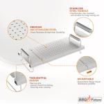 Adjustable Stainless Steel Griddle Warming Rack