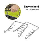 27-Inch Aluminum Ash Pan & Grate Hangers