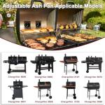 Adjustable Ash Drip Pan for Chargriller Grills