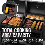 2-Burner Gas and Charcoal Combo Grill