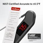 Instant Read Digital Meat Thermometer, ±0.5℉ Accuracy