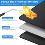 GRIBUDDY Large Double-Sided Grill Mat for Decks