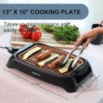 OVENTE Indoor Electric Grill with Non-Stick Surface