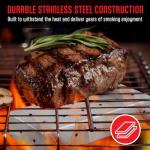 Universal Stainless Steel Smoker Box for Grills