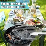 HaSteeL 13.7 Inch Charcoal Grill Cooking Grate Set