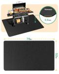 Large Double-Sided BBQ Grill Mat 76 x 52 Inches