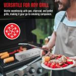 Universal Stainless Steel Smoker Box for Grills
