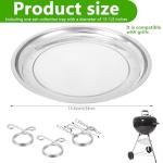 Charcoal Grill Ash Catcher Pan for Weber 22