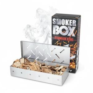 Stainless Steel Smoker Box for Gas Grills