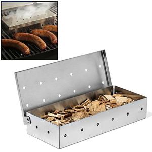 KEISSCO Stainless Steel Smoker Box for Grilling