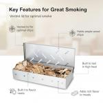 Stainless Steel Smoker Box for Gas Grills