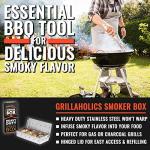 Grillaholics Smoker Box for Gas and Charcoal Grills