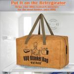 Insulated BBQ Meat Resting Blanket with Handle