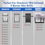 Tru Infrared Grill Emitter Plates for Charbroil