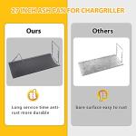 27" Charcoal Ash Pan for Char-Griller & Charbroil